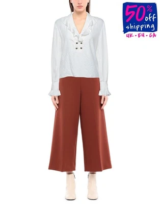 RRP€409 PHILOSOPHY DI LORENZO SERAFINI Top IT36 US0 UK6 XXS Silk Blend - Изображение 1 из 4