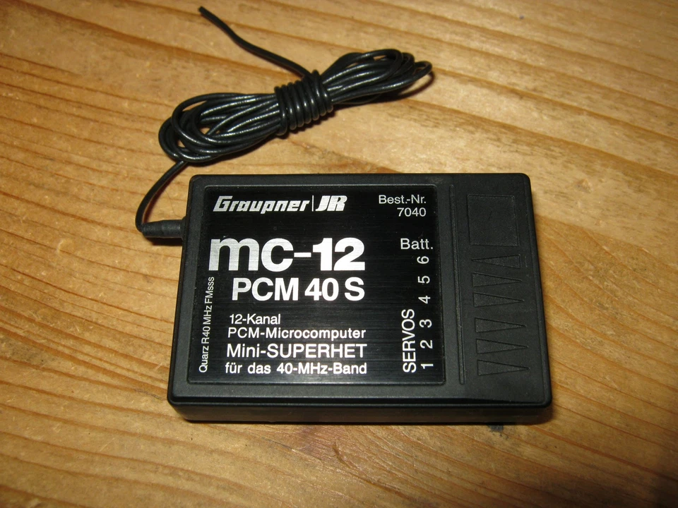 Empfänger Graupner MC 12 - (40 Mhz) 12 Kanal  PCM - Bild 1 von 1