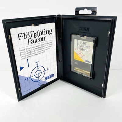 Sega Master System 1986 F-16 Fighting Falcon The Sega Card - Image 1 of 4