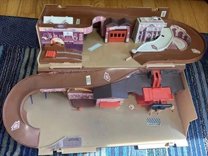 Vintage " Hot Wheels City"Service Center Fold Storage Sto And Go Playset 1979 - Bild 1 von 15