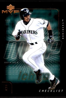 Ichiro 2002 Upper Deck MVP #298 Mariners MLB READ FREE SHIPPING AutographDen - Image 1 of 2