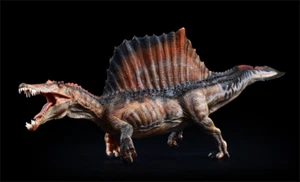 PAPO Spinosaurus Aegyptiacus Dinosaur Statue Jurassic World Animal PVC Model New - Picture 1 of 21