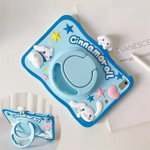 For Apple iPad 6 Cinnamoroll Taipa Silicone Soft 360°Rotating Bracket TabletCase - Picture 1 of 11