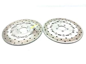 08 Harley Davidson Dyna Fat Bob FXDF Front Wheel Disc Brake Rotors - Picture 1 of 7