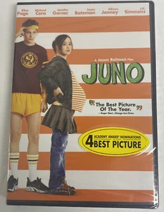 JUNO DVD ELLEN PAGE, JENNIFER GARNER, JASON BATEMAN NEW - Picture 1 of 4