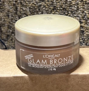L'oreal Glam Bronze Shimmering Bronzing Gel Face & Body Bronze Glow 1.7 Oz - Picture 1 of 1