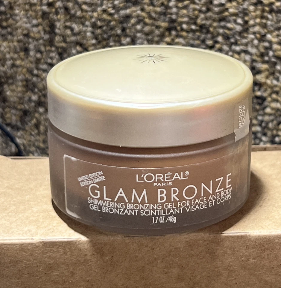 L'oreal Glam Bronze Shimmering Bronzing Gel Face & Body Bronze Glow 1.7 Oz - Image 1 of 1