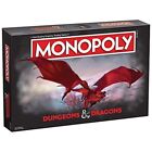 Winning Moves Dungeons and Dragons Monopoly Board Game Play with Monsters Suc...