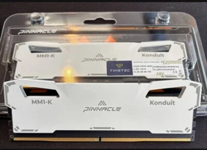 Timetec Pinnacle Konduit 32GB KIT(2x16GB) DDR5 6000MHz Desktop Memory/ Heat Sink - Picture 1 of 7