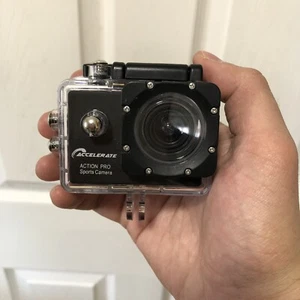 Accelerate Action Pro Sports Camera With Case *No Charging Wire* - Picture 1 of 5