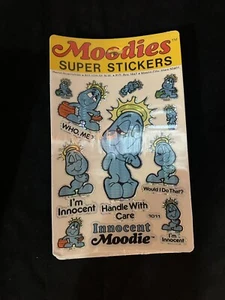 Vintage Moodies Super Aufkleber - unschuldig launisch - ID #79 - Bild 1 von 1