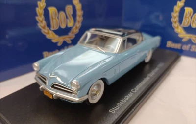 Bos 1/43 Studebaker Commander 1953 Blue - Image 1 of 4
