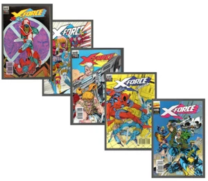 X-FORCE - Version Intégrale Lot de 9 Comics MARVEL Sémic 1992 VF / TBE - Photo 1/10