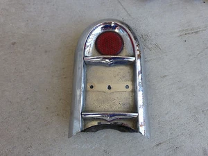 (1) 1950 bisel de luz trasera Oldsmobile 98 parte guía reflector X42 - Imagen 1 de 5