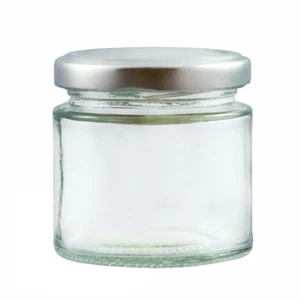 Small Glass Jam Jars 125ml With Lids Small Food Jar Marmalade Chutney Preserves - Picture 1 of 6