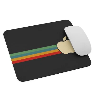 Apple Mouse Pad 9.5x7.75 inch Retro Style Look iMac iPhone Premium Quality - Image 1 of 3