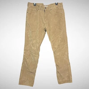 Old Navy Corduroy Pants Mens 34 X 30 Slim Fit Brown Pre Owned Chino - Picture 1 of 8