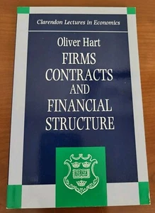 Firms, Contracts, and Financial Structure by Oliver Hart (English) Paperback - Bild 1 von 2