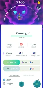 Pokémon - Cosmog - P T C - 20k+ stardust -See description - Picture 1 of 1