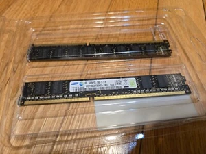 Samsung 8GB 4GB*2 PC3-12800 DDR3-1600MHz low profile M379B5273DH0-YK0 - Photo 1/4
