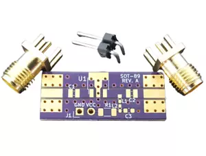 Kit valutazione sviluppo PCB per amplificatore blocco guadagno RF MMIC SOT-89 pacchetto - Foto 1 di 2