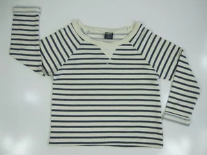 Bonds Girls Childrens Sloppy Joe Jumper Pull Over Top size 10 Blue Stripes - Picture 1 of 3