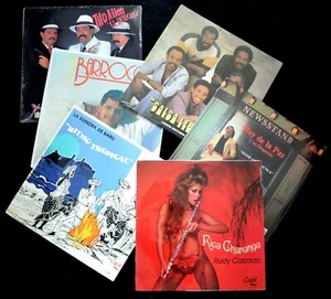 COLLECTION OF 6 SEALED SALSA, LATIN, GUAGUANCO, CHA CHA ALBUMS - Picture 1 of 7