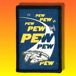 Star Wars Millennium Falcon Pew Pew Patch / Military Tactical 145 - Bild 1 von 8