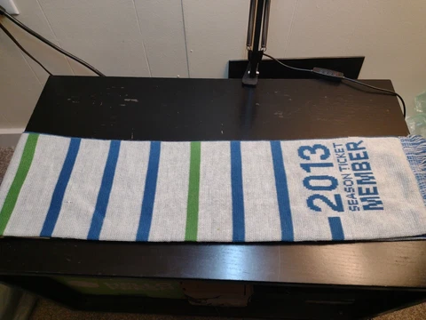 MLS Sounders 2013 Season Ticket Holder Scarf Cover