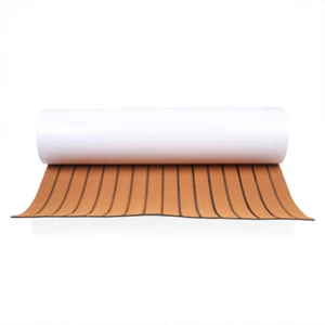 106'' X 35'' EVA Foam Boat Teak Sheet Carpet Pad Marine Decking Flooring Mat 6mm - Picture 1 of 11