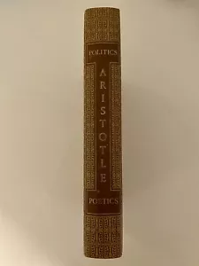 Aristotle POLITICS & POETICS Heritage Press 1964 Benjamin Jowett and S.H Butcher - Imagen 1 de 6