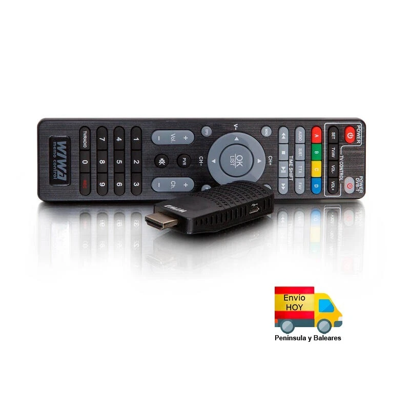 TDT HD SINTONIZADOR MINI RECEPTOR ESPAÑA TV HDMI  Dvb-T / t2 H.265 - Imagen 1 de 4