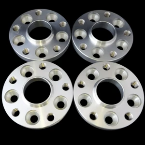5x112 (T4) auf 5x120 (T5 Räder) Adapter-Set 20 mm & 25 mm 57,1 - 65,1 CB HERGESTELLT IN UK - Bild 1 von 4