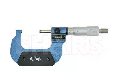 Shars 1 -  2" Digital Digit Outside Micrometer .0001" Ratchet Thimble New ^} - Image 1 of 4