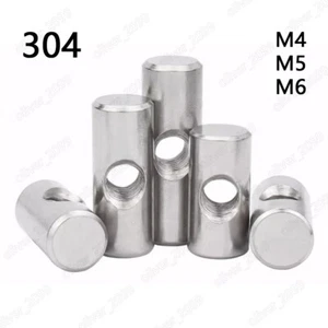 304 Acero Inoxidable Martillos Tuercas Toalla Alfileres Incrustados M4 M5 M6 - Imagen 1 de 8