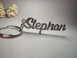 Name Stephan Schlüsselanhänger /Etui-Taschen Anhänger /Geschenk aus Edelstahl - Bild 1 von 1