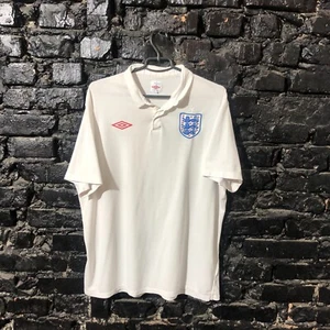 England Team Jersey Home football shirt 2009 - 2010 Umbro Mens Size 48 - Picture 1 of 9