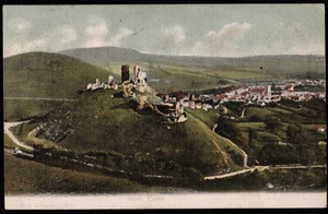 Corfe Castle Dorset Postcard - Picture 1 of 2