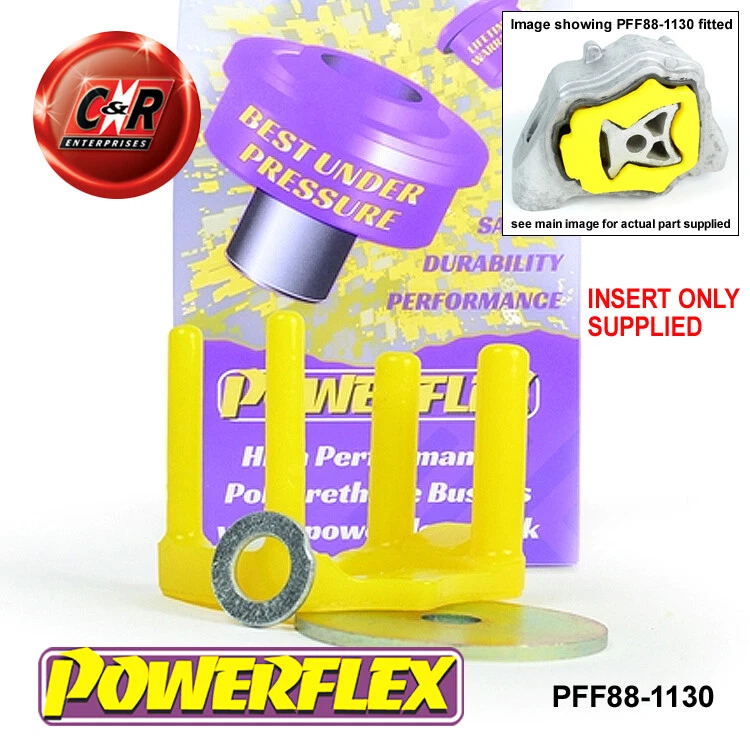 PFF88-1130 POWERFLEX Lower Engine Mount Insert fit Ford LandRover Volvo