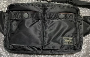 * Yoshida Porter Tanker Waist Bag Shoulder bag black - Picture 1 of 7