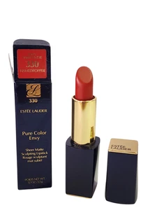 Lápiz labial Estee Lauder Pure Color Envy cuentagotas 330 0,12 oz mate en caja - Imagen 1 de 3