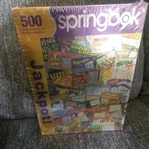 Jackpot! Premio Springbock Puzzle 500 Teile Brandneu Versiegelte Box  - Bild 1 von 8