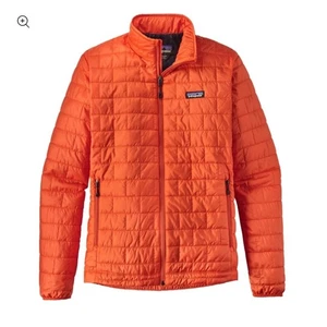 Patagonia Nano Puff Puffer Jacket Red Orange Womems Size Small - Bild 1 von 5