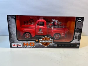 1948 Ford F-1 mit 1936 HD MC neu originalverpackt im Maßstab 1:24 Diecast von Maisto - Bild 1 von 7
