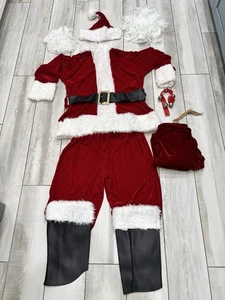 Completo vintage Babbo Natale Best con bonus grande borsa giocattolo sacco come nuovo! - Foto 1 di 9