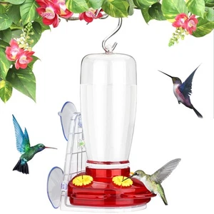 Hummingbird Feeders for Outdoors Hanging/Window Mount Bee Proof, with Strong ... - Picture 1 of 6