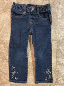 Gymboree Fun Design Mädchen 3t Denim Jeans  - Bild 1 von 3