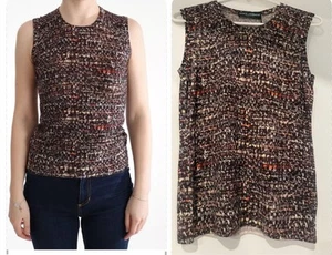 Dolce Gabbana Strick-Wolltop Multicolor Print IT46 US14 - Bild 1 von 7