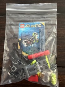 LEGO Atlantis 30042 Mini Sub Polybag Used 2010 Complete Set Retired