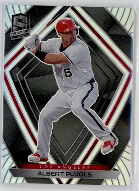 2020 Albert Pujols Panini Chronicles Spectra Prizm         #12 (21C2806) - Image 1 of 1